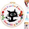 Cute Cat Embroidery Kits for Beginners, Adults Starter Cross Stitch Kit with Funny Animal Pattern